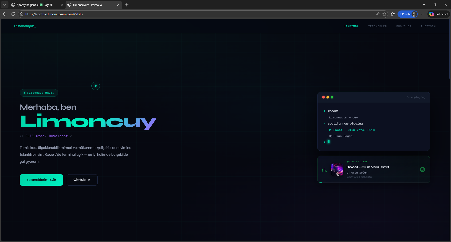 spotbio / destek scripti